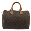 LOUIS VUITTON Monogram Speedy 30 Hand Bag M41526 LV Auth 177832A-2