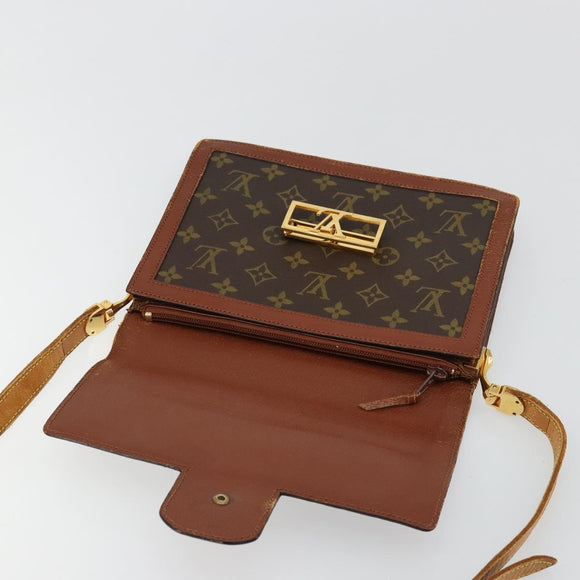 LOUIS VUITTON Monogram Sac Dauphine Shoulder Bag M51410 LV Auth 177834