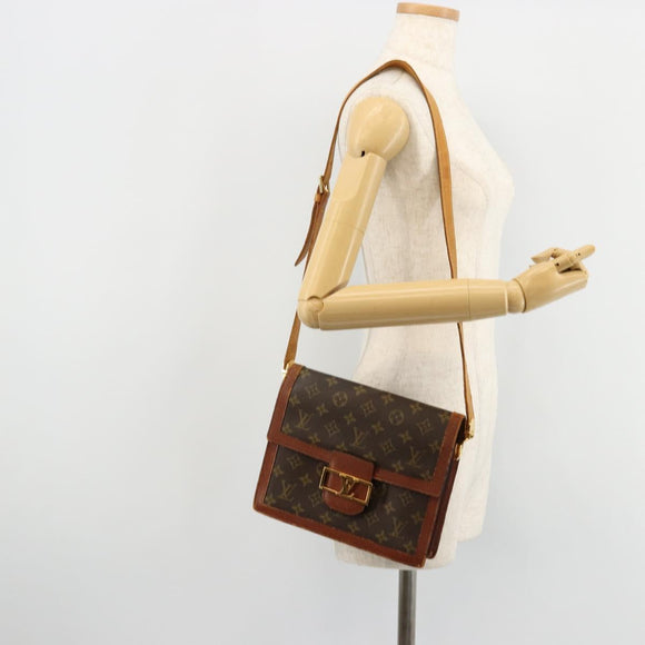LOUIS VUITTON Monogram Sac Dauphine Shoulder Bag M51410 LV Auth 177834