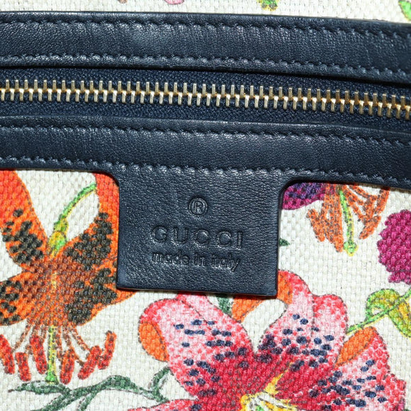 GUCCI Jackie Bamboo Shoulder Bag Leather Black Gold 281178 Auth 177840SAM