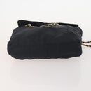 LOEWE PRADA Schultertasche Wildleder Nylon 4er Set Braun Marineblau Auth 177843-19