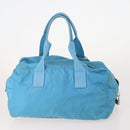 LOEWE PRADA Schultertasche Wildleder Nylon 4er Set Braun Marineblau Auth 177843-3