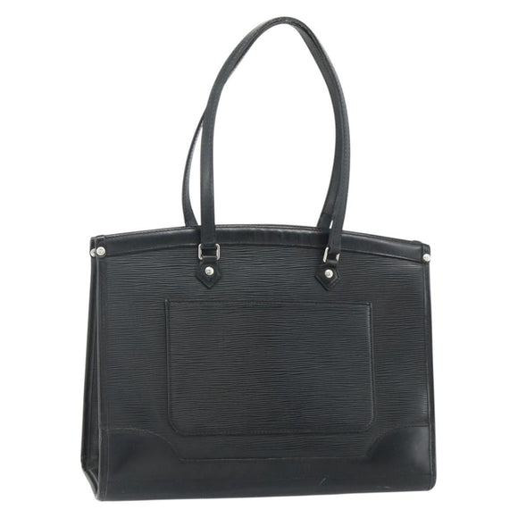 LOUIS VUITTON Epi Madeleine GM Hand Bag Black MI0048 LV Auth 177845