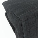 Christian Dior Canage Lady Dior Hand Bag Nylon Black Silver Auth 177847-14