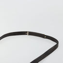 Christian Dior Trotter Canvas Shoulder Bag Brown Gold Auth 177851-8