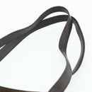 LOEWE Anagram Tote Bag Suede Brown Gold Auth 177858A-8