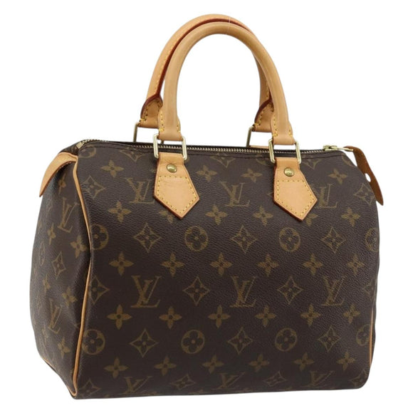 LOUIS VUITTON Monogram Speedy 25 Hand Bag M41528 LV Auth 177861A