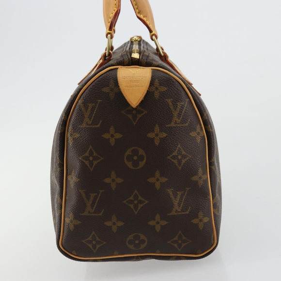 LOUIS VUITTON Monogram Speedy 25 Hand Bag M41528 LV Auth 177861A