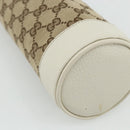 GUCCI GG Canvas Bottle Case Beige Auth 177865A-11