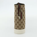 GUCCI GG Canvas Bottle Case Beige Auth 177865A-4