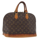 LOUIS VUITTON Monogram Alma Hand Bag M51130 LV Auth 177866-1