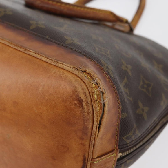LOUIS VUITTON Monogram Alma Hand Bag M51130 LV Auth 177866