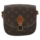 LOUIS VUITTON Monogram Saint Cloud PM Shoulder Bag M51244 LV Auth 177870-13