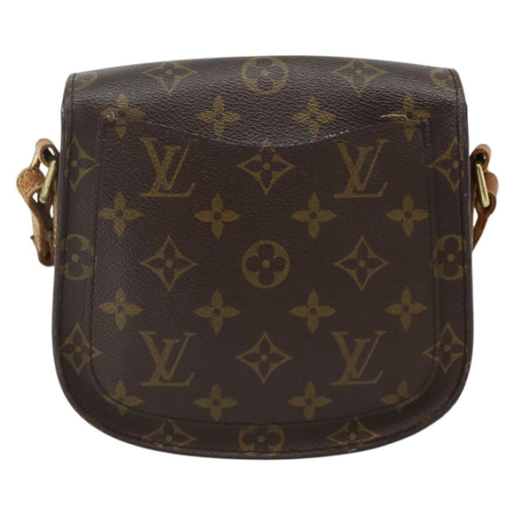 LOUIS VUITTON Monogram Saint Cloud PM Shoulder Bag M51244 LV Auth 177870