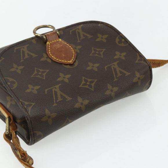 LOUIS VUITTON Monogram Saint Cloud PM Shoulder Bag M51244 LV Auth 177870