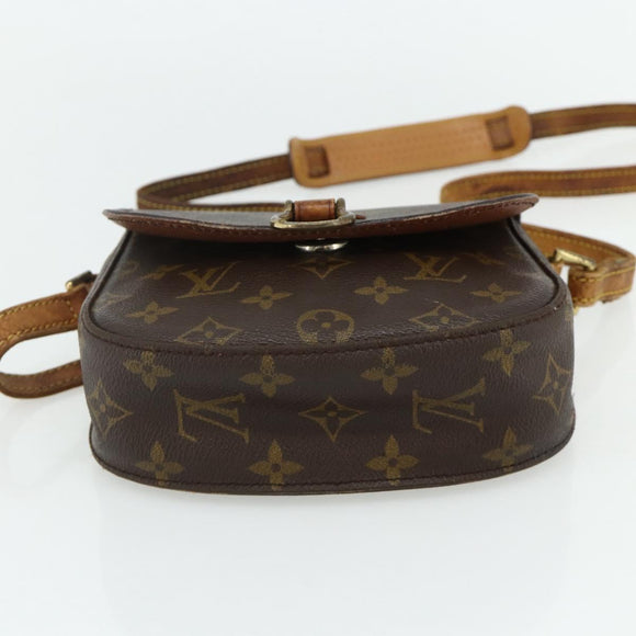 LOUIS VUITTON Monogram Saint Cloud PM Shoulder Bag M51244 LV Auth 177870