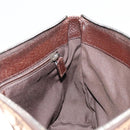 GUCCI GG Canvas Shoulder Bag Beige Silver 114273 Auth 177872-19
