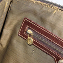FENDI Zucca Canvas Hand Bag Black Brown Auth 177879-22
