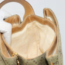 GUCCI GG Canvas Shoulder Bag Beige Gold 007 3444 0207 Auth 177887-19
