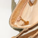 GUCCI GG Canvas Shoulder Bag Beige Gold 007 3444 0207 Auth 177887-22