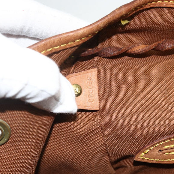 LOUIS VUITTON Monogram Montsouris GM Backpack M51135 LV Auth 177889