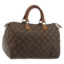 LOUIS VUITTON Monogram Speedy 30 Hand Bag M41526 LV Auth 177891-1