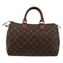 LOUIS VUITTON Monogram Speedy 30 Hand Bag M41526 LV Auth 177891-2