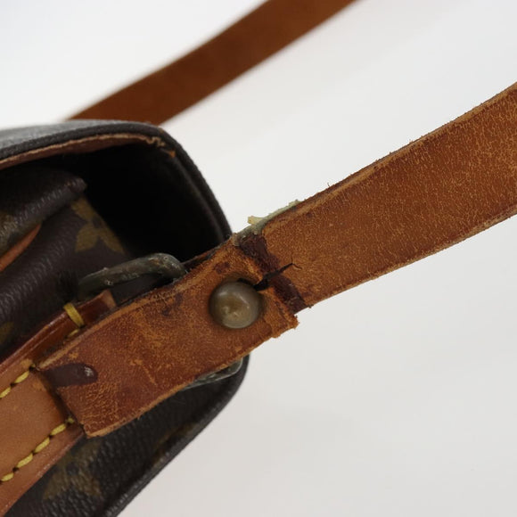 LOUIS VUITTON Monogram Cartouchiere MM Shoulder Bag M51253 LV Auth 177892
