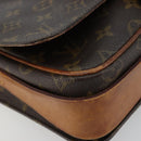 LOUIS VUITTON Monogram Cartouchiere MM Shoulder Bag M51253 LV Auth 177892-16
