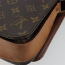 LOUIS VUITTON Monogram Cartouchiere MM Shoulder Bag M51253 LV Auth 177892-17
