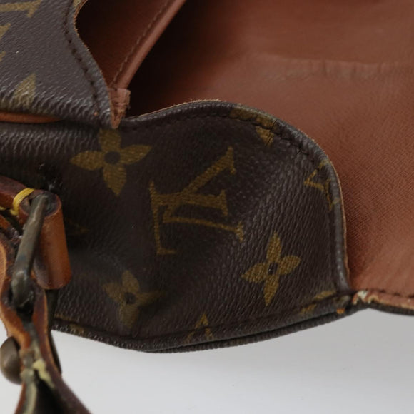 LOUIS VUITTON Monogram Cartouchiere MM Shoulder Bag M51253 LV Auth 177892