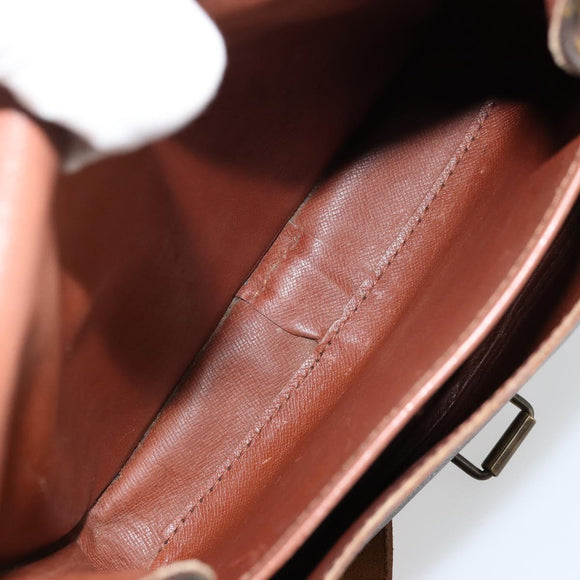 LOUIS VUITTON Monogram Cartouchiere MM Shoulder Bag M51253 LV Auth 177892