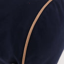 HERMES Purse Porochon Mimill Shoulder Bag Canvas Navy Gold Auth 177904A-15