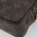 LOUIS VUITTON Monogram Trousse Toilette 18 Pouch M47526 LV Auth 177909-15