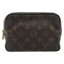 LOUIS VUITTON Monogram Trousse Toilette 18 Pouch M47526 LV Auth 177909-13