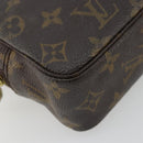 LOUIS VUITTON Monogram Trousse Toilette 18 Pouch M47526 LV Auth 177909-14