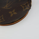 LOUIS VUITTON Monogram Porte Monnaie Round Coin Purse M61926 LV Auth 177910A-7