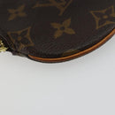 LOUIS VUITTON Monogram Porte Monnaie Round Coin Purse M61926 LV Auth 177910A-14