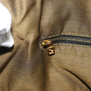 FENDI Zucca Canvas Hand Bag Black Brown Auth 177922-21