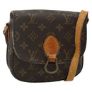 LOUIS VUITTON Monogram Saint Cloud PM Shoulder Bag M51244 LV Auth 177924-1