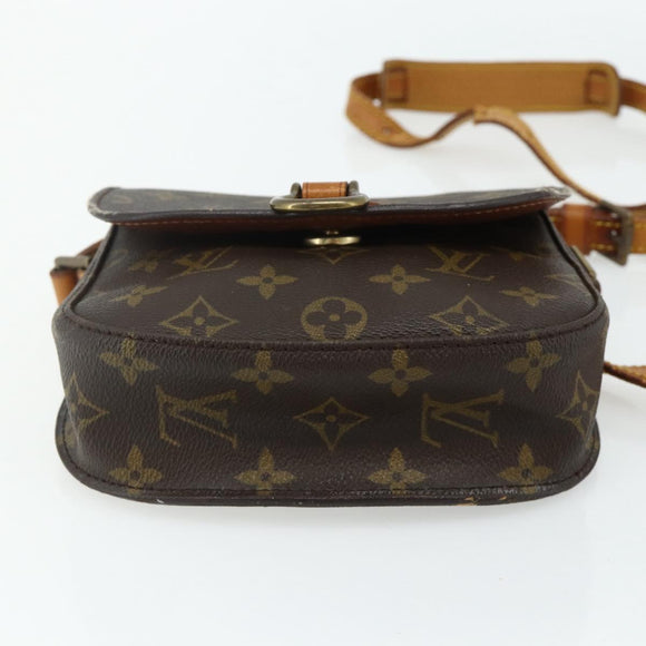 LOUIS VUITTON Monogram Saint Cloud PM Shoulder Bag M51244 LV Auth 177924