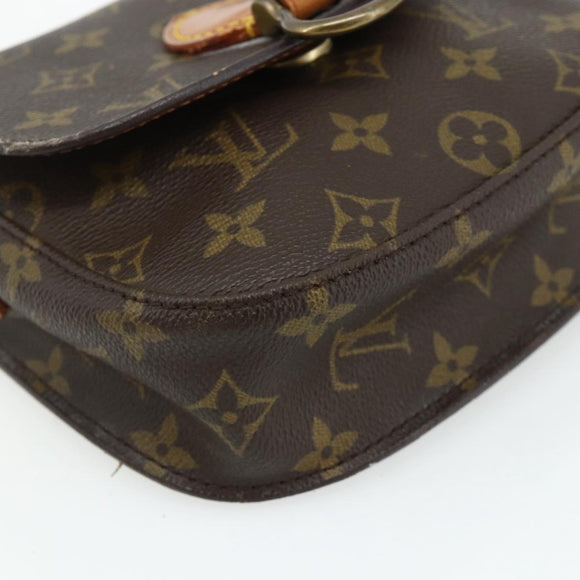 LOUIS VUITTON Monogram Saint Cloud PM Shoulder Bag M51244 LV Auth 177924