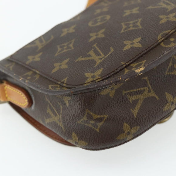 LOUIS VUITTON Monogram Saint Cloud PM Shoulder Bag M51244 LV Auth 177924