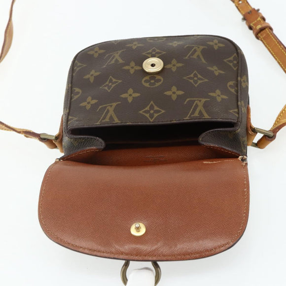 LOUIS VUITTON Monogram Saint Cloud PM Shoulder Bag M51244 LV Auth 177924