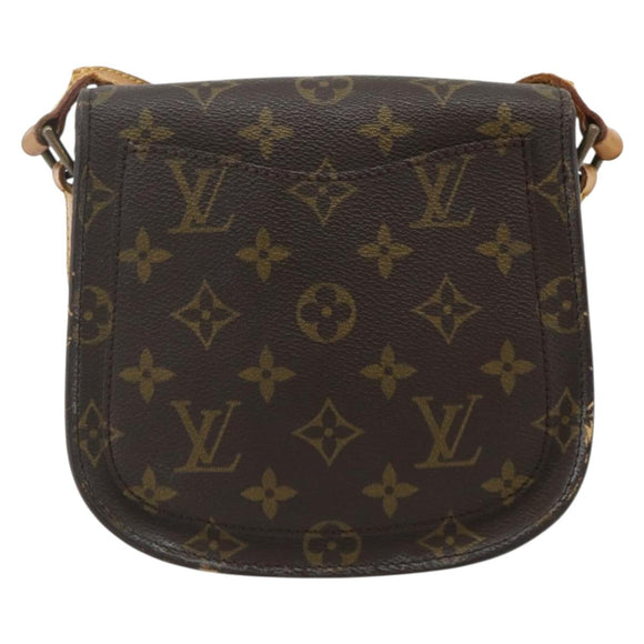 LOUIS VUITTON Monogram Saint Cloud PM Shoulder Bag M51244 LV Auth 177924