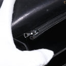 CELINE Shoulder Bag Leather Black Gold Auth 177927-23