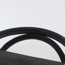 VERSACE Hand Bag PVC Leather Yellow Gold Auth 177929-14