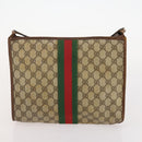 GUCCI GG Supreme Micro GG Supreme Web Sherry Line Bag PVC 4 Set Auth 177931-22