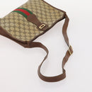 GUCCI GG Supreme Micro GG Supreme Web Sherry Line Bag PVC 4 Set Auth 177931-24