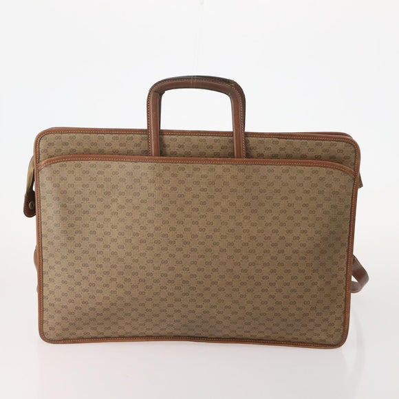 GUCCI GG Supreme Micro GG Supreme Web Sherry Line Bag PVC 4 Set Auth 177931